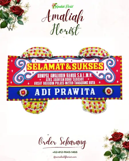 Papan Bunga Ucapan Selamat Ketapanrame